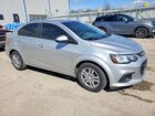2018 Chevrolet Sonic Ls Серебряный vin: 1G1JB5SH5J4133080