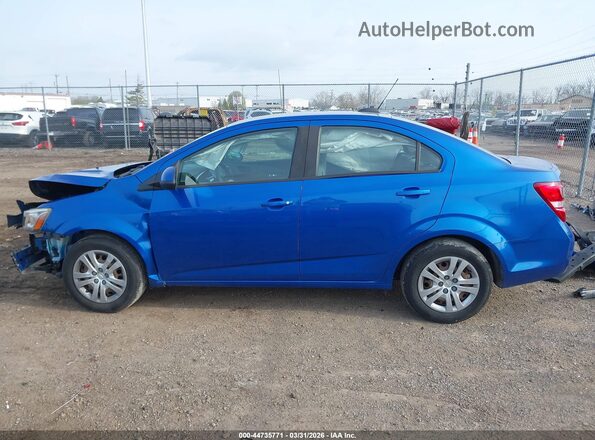1G1JB5SH6H4149167 2017 CHEVROLET SONIC Синий 