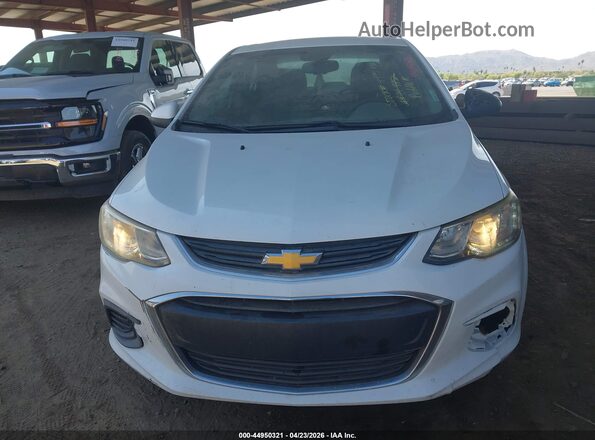 1G1JB5SH8H4154760 2017 CHEVROLET SONIC White Вид спереду