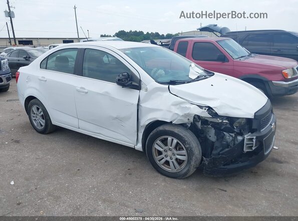 1G1JC5SH2G4120793 2016 CHEVROLET SONIC White Przód prawy