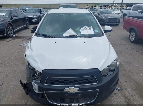 1G1JC5SH2G4120793 2016 CHEVROLET SONIC White Widok zestawu wskaźników