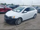 2016 Chevrolet Sonic Lt Auto White vin: 1G1JC5SH2G4120793