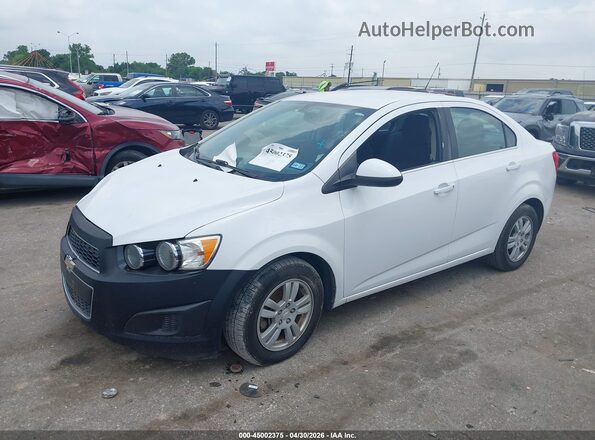 1G1JC5SH2G4120793 2016 CHEVROLET SONIC White Przód lewy