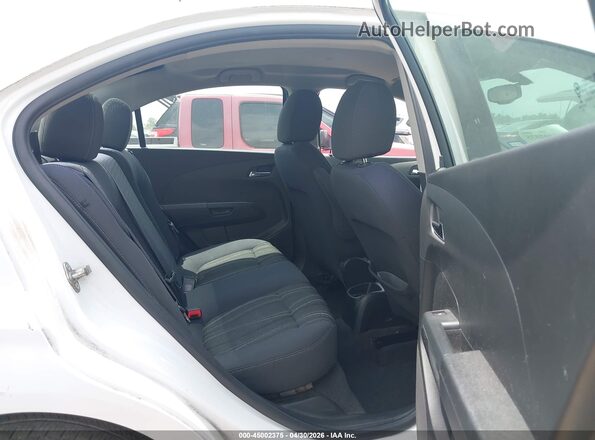 1G1JC5SH2G4120793 2016 CHEVROLET SONIC White Widok naklejki z numerem VIN