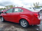 2016 Chevrolet Sonic Lt Auto Red vin: 1G1JC5SH4G4115241