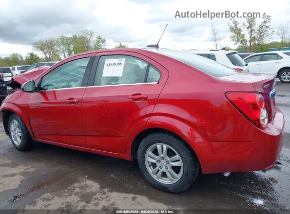 1G1JC5SH4G4115241 2016 CHEVROLET SONIC Red 