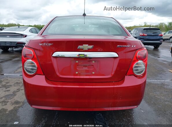 1G1JC5SH4G4115241 2016 CHEVROLET SONIC Red 