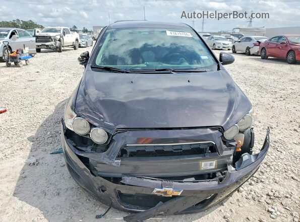 1G1JC5SH5G4124403 2016 CHEVROLET SONIC Gray Widok z przodu