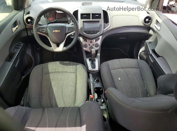 1G1JC5SH5G4124403 2016 CHEVROLET SONIC Gray Widok deski rozdzielczej