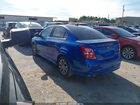 2018 Chevrolet Sonic Lt Auto Синий vin: 1G1JD5SH5J4100431