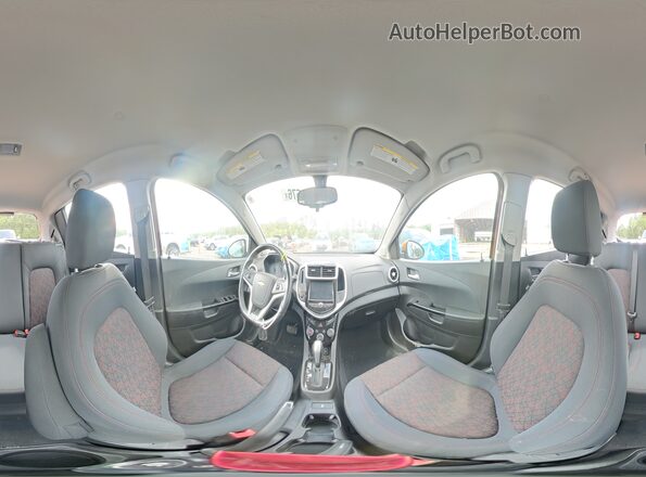 1G1JD6SH7H4137416 2017 CHEVROLET SONIC Оранжевый Вид наклейки с VIN-кодом