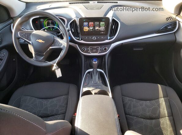 1G1RC6S55JU149727 2018 CHEVROLET VOLT Бирюзовый Вид панели приборов
