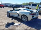 2021 Chevrolet Corvette Stingray Rwd  1lt Серебряный vin: 1G1YA2D49M5123807