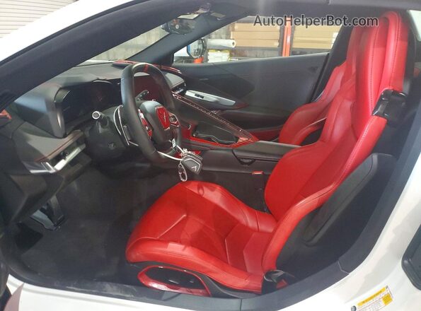 1G1YA3D46P5113181 2023 CHEVROLET CORVETTE Белый Вид салона спереди