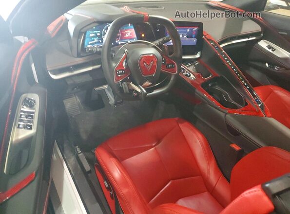 1G1YA3D46P5113181 2023 CHEVROLET CORVETTE Белый Вид панели приборов