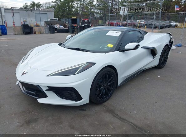 1G1YA3D48P5113473 2023 CHEVROLET CORVETTE White Przód lewy