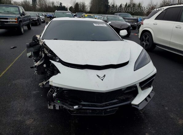 1G1YC2D48M5110105 2021 CHEVROLET CORVETTE White Front view