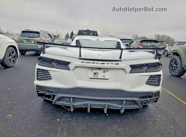 1G1YC2D48M5110105 2021 CHEVROLET CORVETTE White Rear view