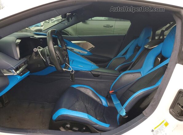 1G1YC2D48M5110105 2021 CHEVROLET CORVETTE White Front interior view