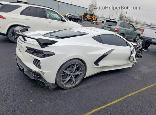 1G1YC2D48M5110105 2021 CHEVROLET CORVETTE White Rear right