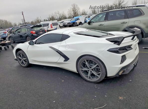 1G1YC2D48M5110105 2021 CHEVROLET CORVETTE White Rear left