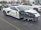 2021 Chevrolet Corvette Stingray 3lt White vin: 1G1YC2D48M5110105