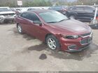2016 Chevrolet Malibu Ls Maroon vin: 1G1ZB5ST2GF324119