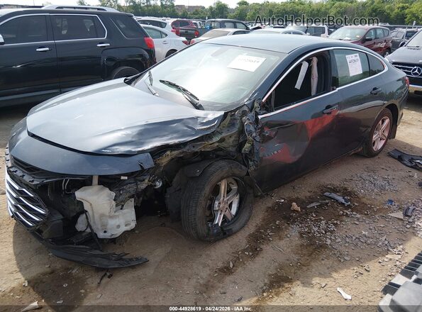 1G1ZB5ST3KF182999 2019 CHEVROLET MALIBU Синий Передняя левая четверть