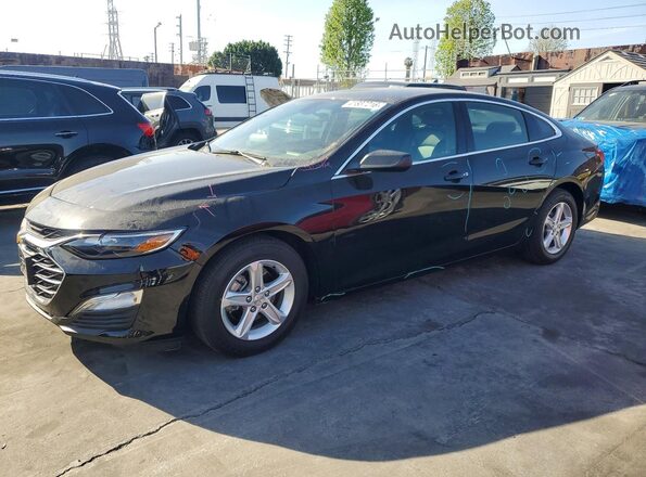 1G1ZB5ST3NF212717 2022 CHEVROLET MALIBU Black Przód lewy