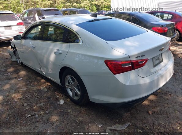 1G1ZB5ST5KF123209 2019 CHEVROLET MALIBU Белый Задняя левая четверть