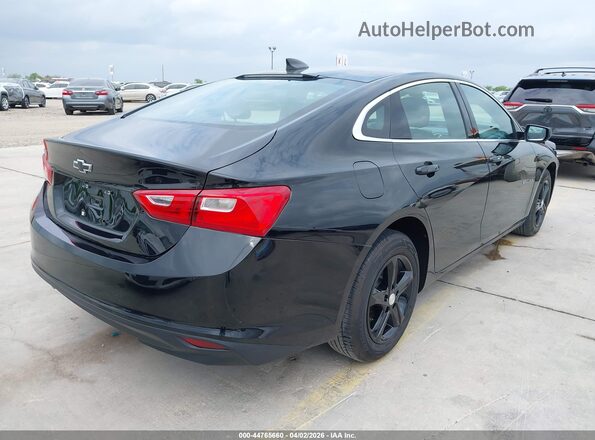 1G1ZB5STXNF190098 2022 CHEVROLET MALIBU Black Հետևի աջ