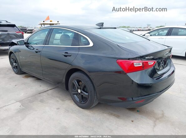 1G1ZB5STXNF190098 2022 CHEVROLET MALIBU Black Հետևի ձախ
