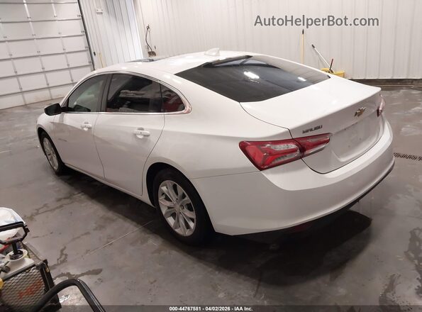 1G1ZD5ST0LF005337 2020 CHEVROLET MALIBU White Trasero izquierdo