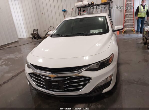 1G1ZD5ST0LF005337 2020 CHEVROLET MALIBU White Vista del cuadro de instrumentos