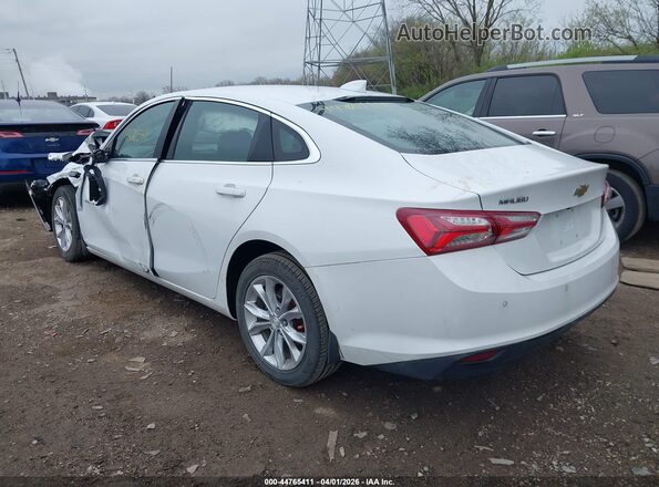 1G1ZD5ST1MF058159 2021 CHEVROLET MALIBU Белый Задняя левая четверть
