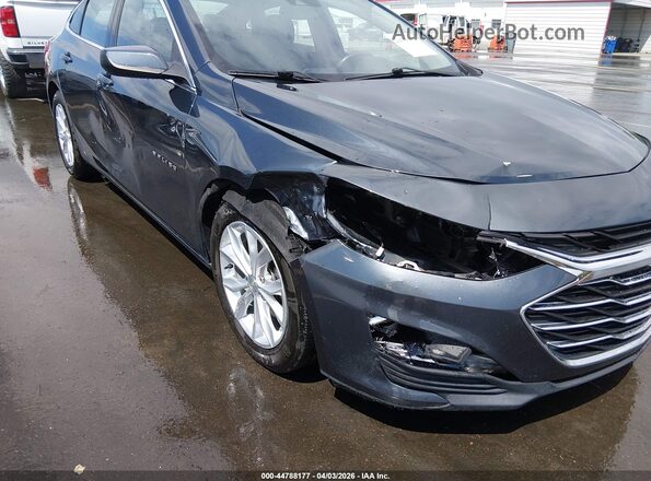 1G1ZD5ST2MF062415 2021 CHEVROLET MALIBU Синий Вид спереди