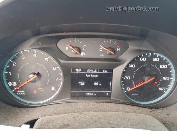 1G1ZD5ST4NF134796 2022 CHEVROLET MALIBU Серебряный Вид щитка приборов