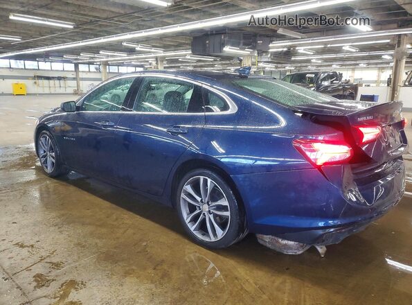 1G1ZD5ST5NF124875 2022 CHEVROLET MALIBU Blue Trasero izquierdo