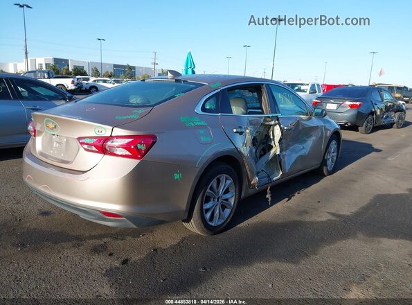 1G1ZD5ST8NF123056 2022 CHEVROLET MALIBU Бежевый Задняя правая четверть