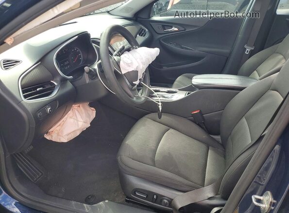 1G1ZD5STXMF060296 2021 CHEVROLET MALIBU Blue Widok wnętrza z przodu
