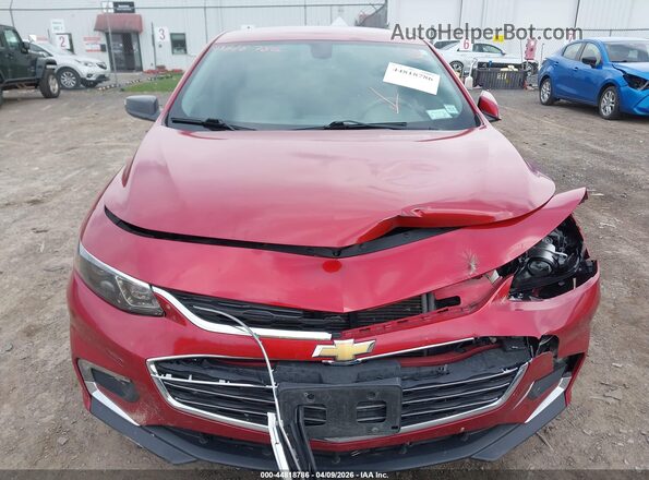 1G1ZE5ST2GF322975 2016 CHEVROLET MALIBU Red Widok zestawu wskaźników