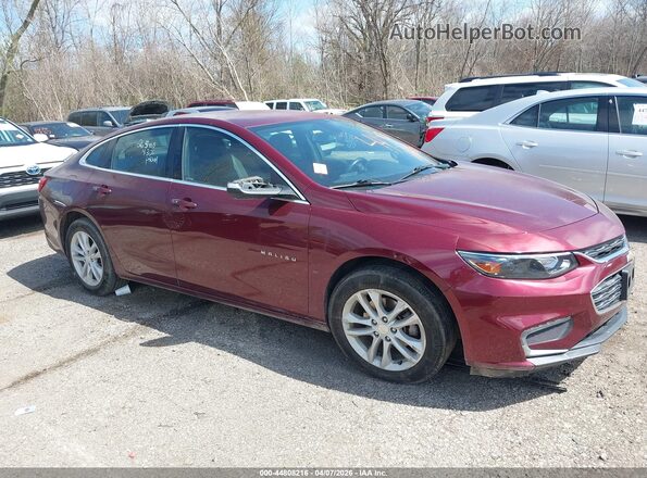 1G1ZE5ST4GF264237 2016 CHEVROLET MALIBU Burgundy Widok wnętrza z tyłu