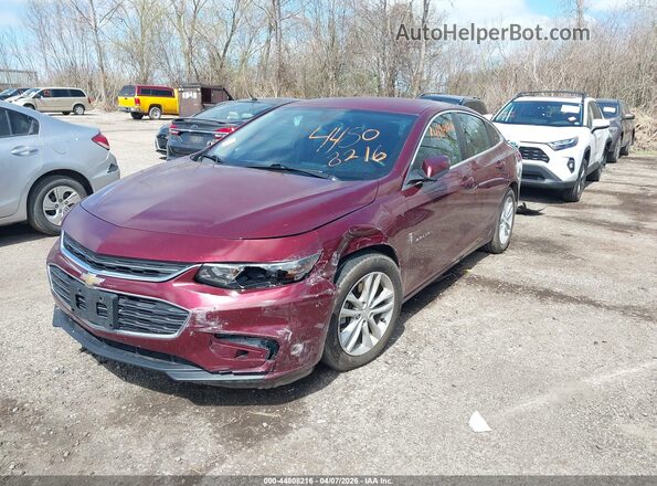 1G1ZE5ST4GF264237 2016 CHEVROLET MALIBU Burgundy Przód lewy