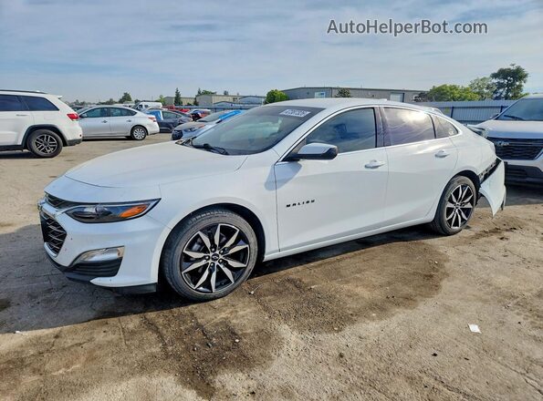 1G1ZG5ST0NF109420 2022 CHEVROLET MALIBU Белый Передняя левая четверть