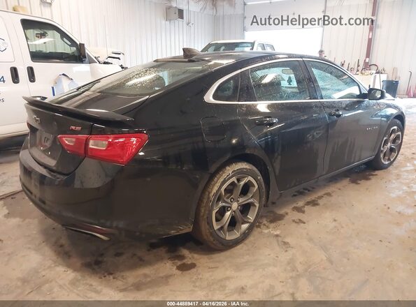 1G1ZG5ST2KF182283 2019 CHEVROLET MALIBU Черный Задняя правая четверть