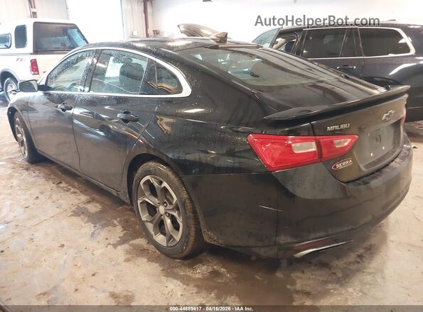 1G1ZG5ST2KF182283 2019 CHEVROLET MALIBU Черный Задняя левая четверть