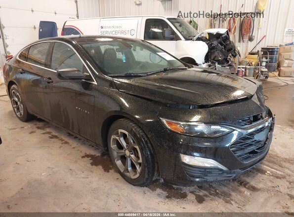 1G1ZG5ST2KF182283 2019 CHEVROLET MALIBU Черный Передняя правая четверть