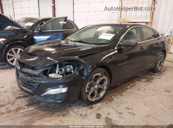 1G1ZG5ST2KF182283 2019 CHEVROLET MALIBU Черный Передняя левая четверть