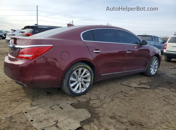 1G4GA5G31GF166247 2016 BUICK LACROSSE Burgundy Tył prawy