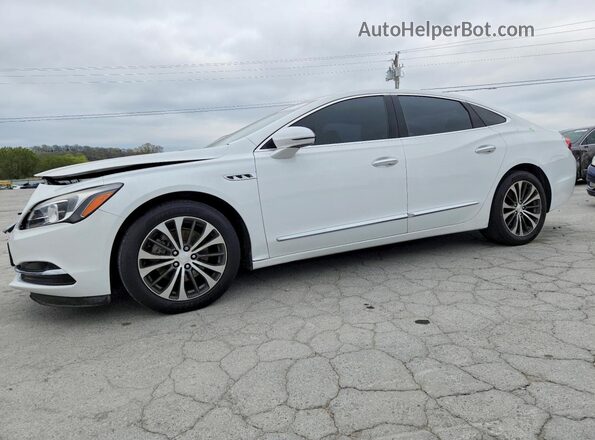 1G4ZP5SS0HU179896 2017 BUICK LACROSSE Белый Передняя левая четверть